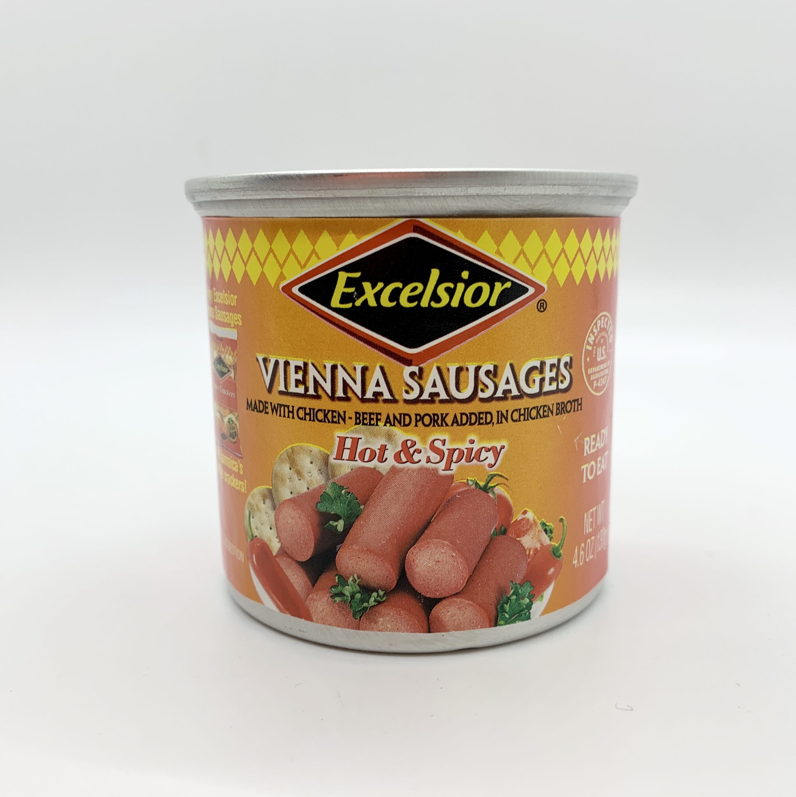 Excelsior Spicy Chicken Vienna Sausages Caridoor